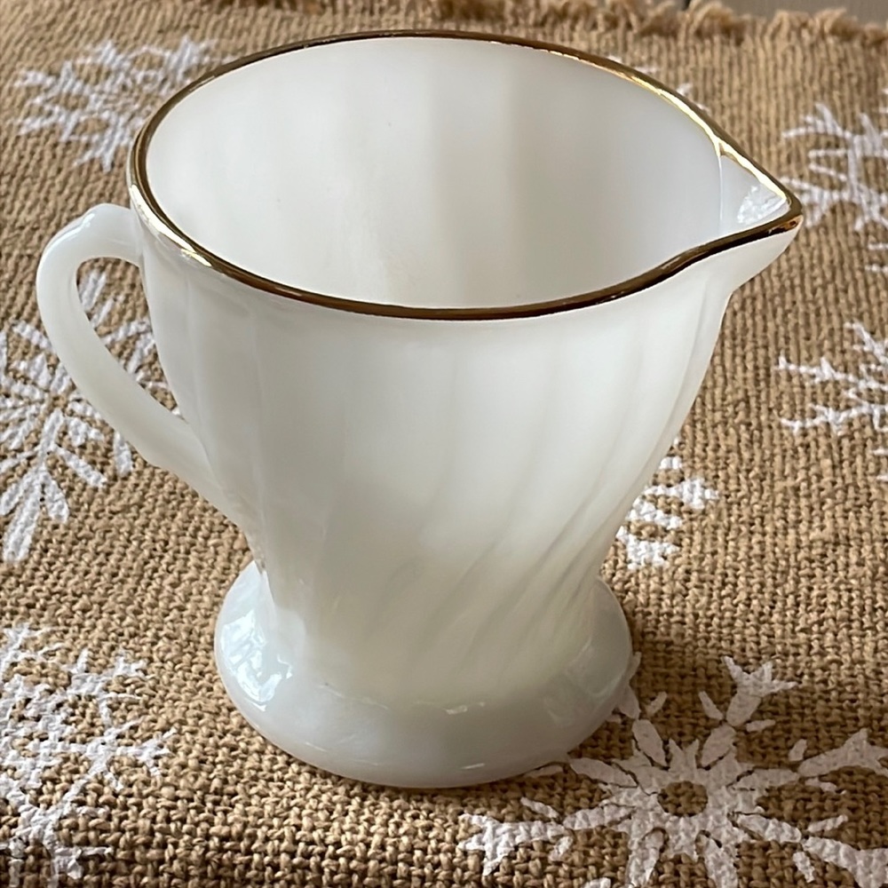 VTG Fire King Creamer